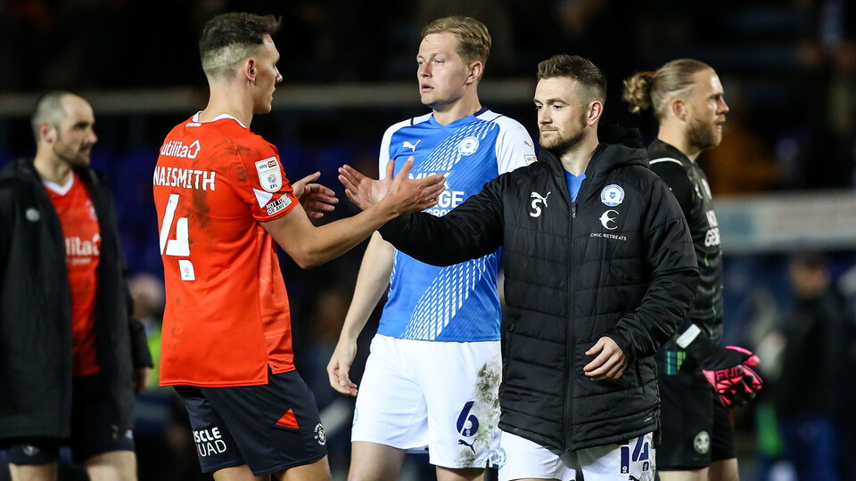 Posh v Luton Town - 05/04/2022