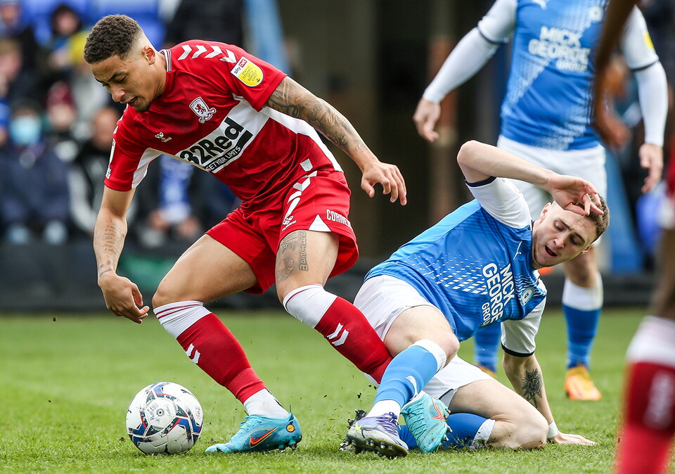 Posh v Middlesbrough - 02/04/2022