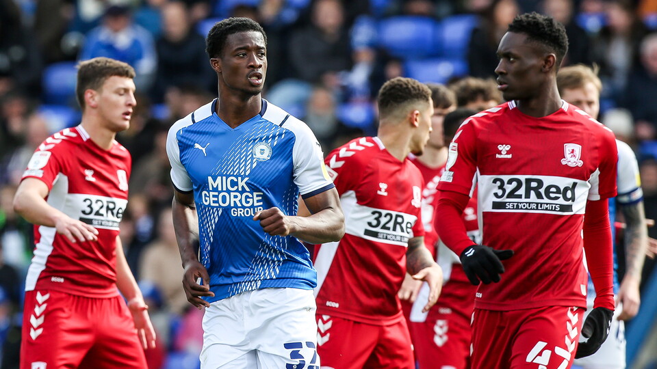 Posh v Middlesbrough - 02/04/2022