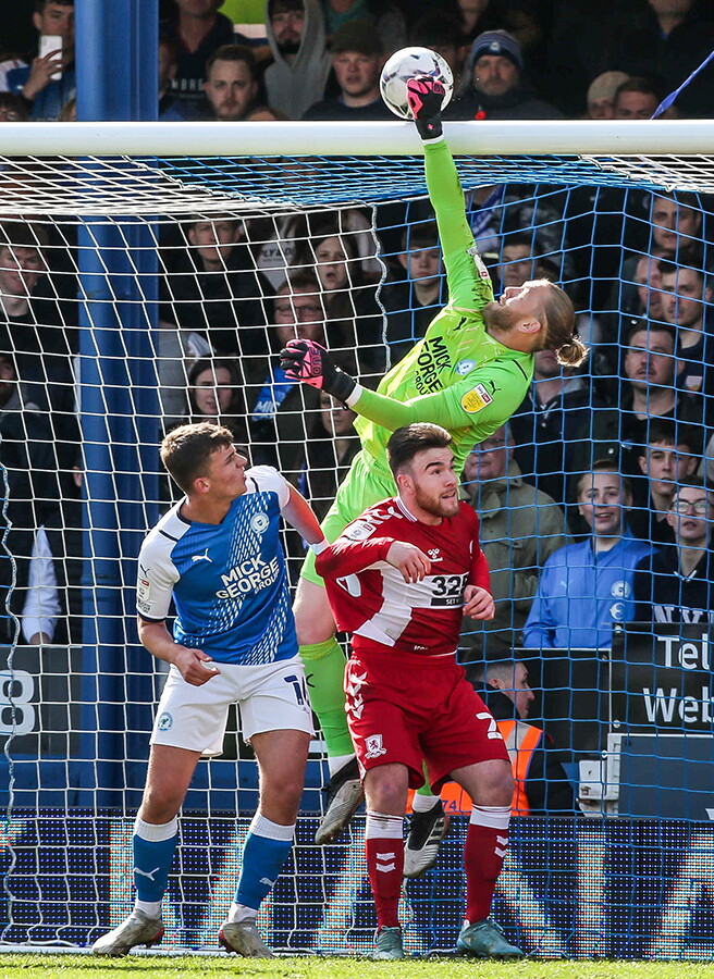 Posh v Middlesbrough - 02/04/2022
