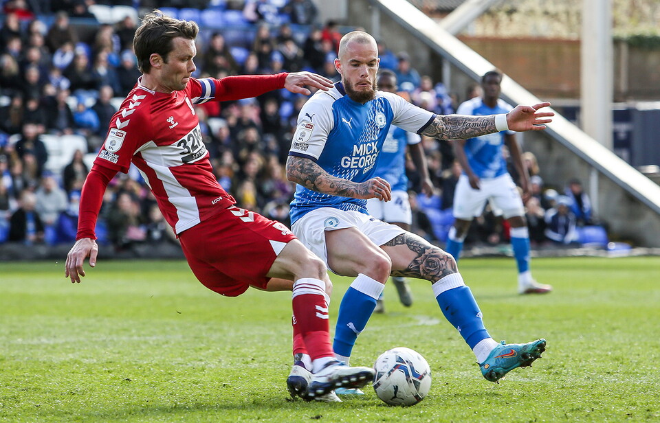 Posh v Middlesbrough - 02/04/2022
