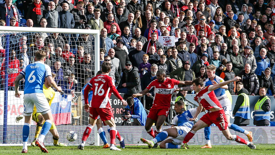 Posh v Middlesbrough - 02/04/2022