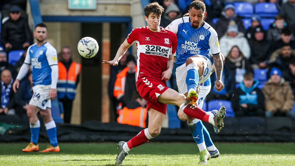 Posh v Middlesbrough - 02/04/2022