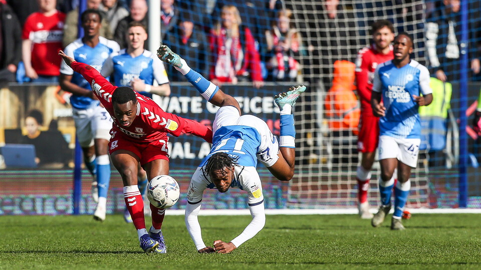 Posh v Middlesbrough - 02/04/2022