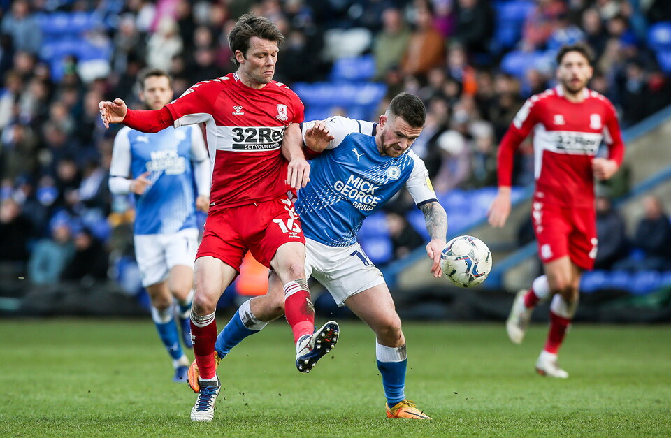 Posh v Middlesbrough - 02/04/2022