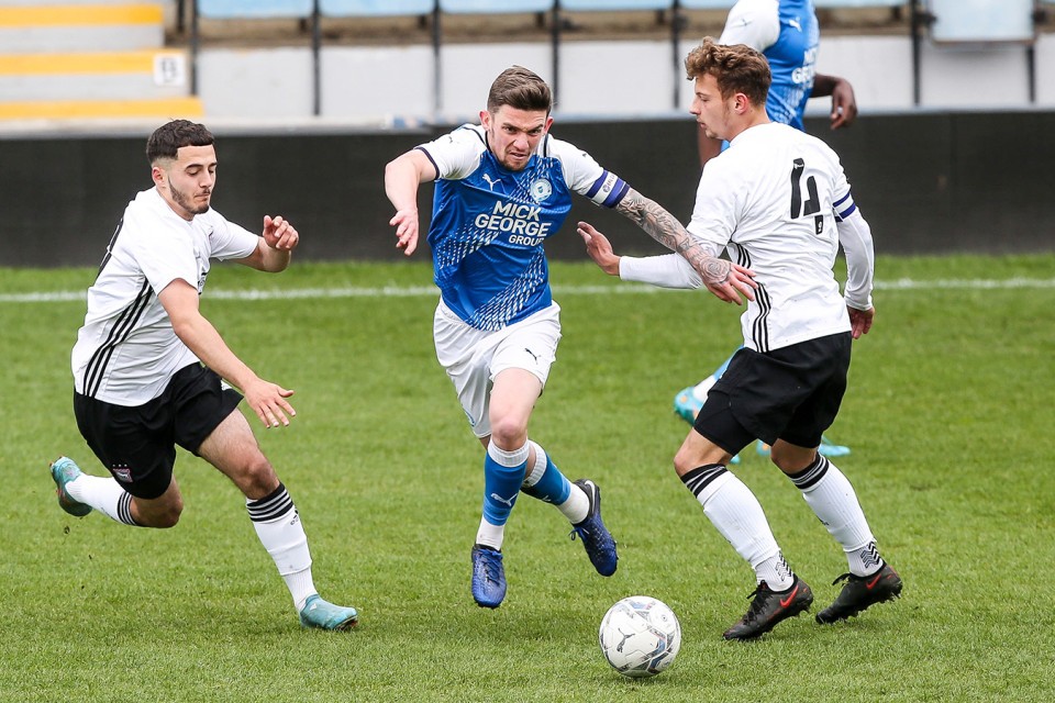 Posh U23s v Ipswich Town U23s - 290422