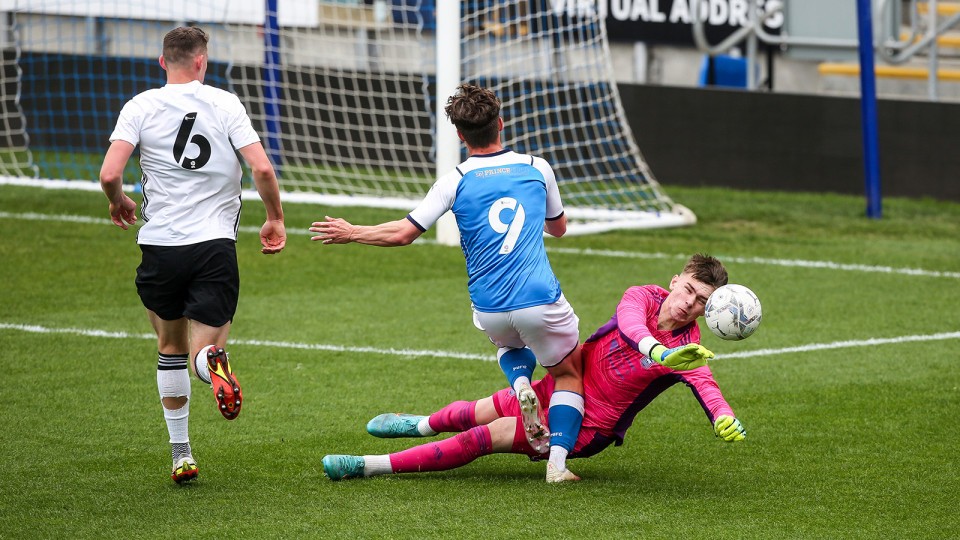 Posh U23s v Ipswich Town U23s - 290422