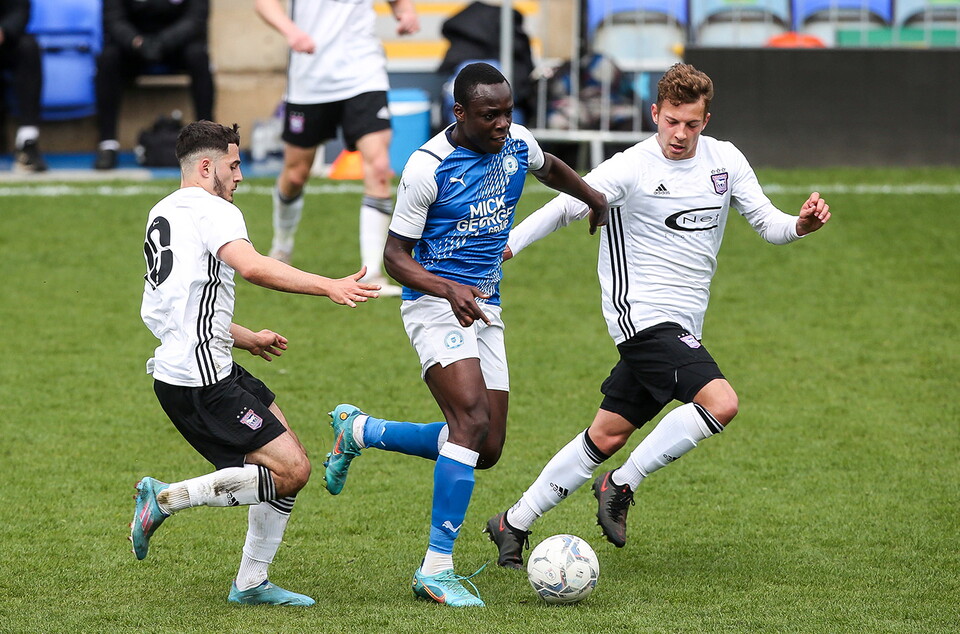 Posh U23s v Ipswich Town U23s - 290422