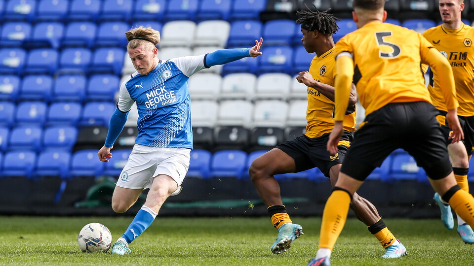 Posh U23s v Wolves U23s - 10/04/2022