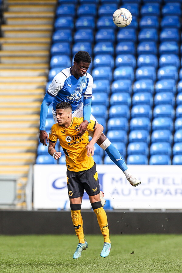 Posh U23s v Wolves U23s - 10/04/2022