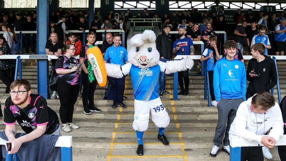 Posh Fans v Blackpool - 07/05/2022