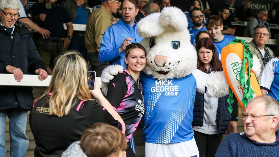 Posh Fans v Blackpool - 07/05/2022