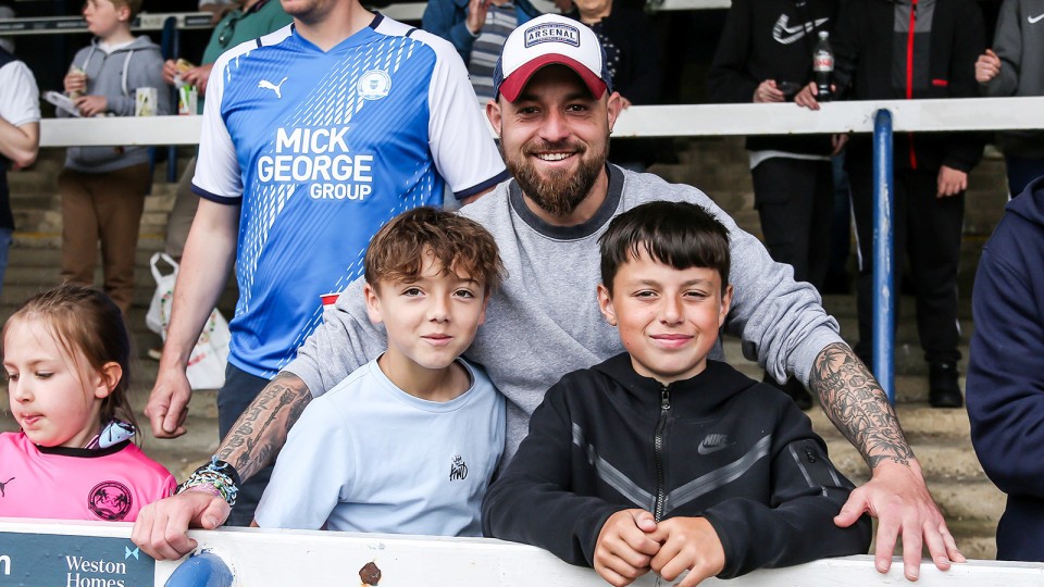 Posh Fans v Blackpool - 07/05/2022