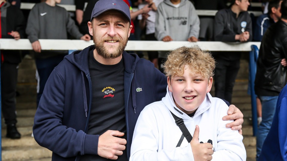 Posh Fans v Blackpool - 07/05/2022