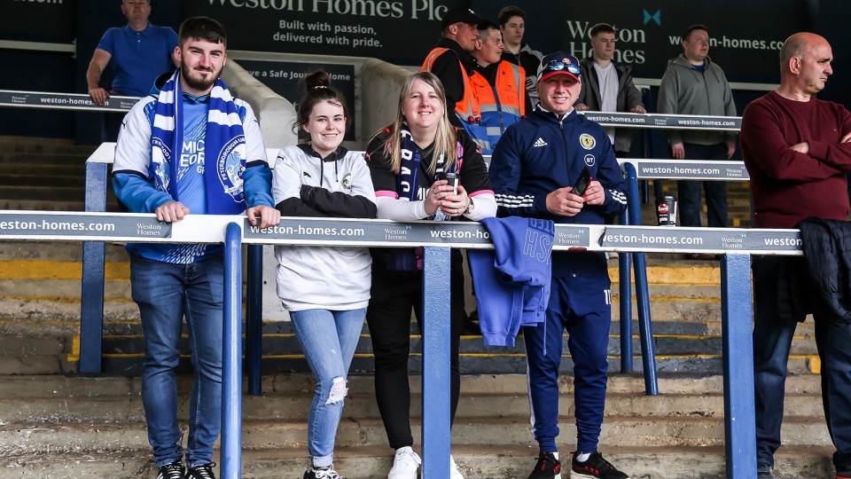 Posh Fans v Blackpool - 07/05/2022