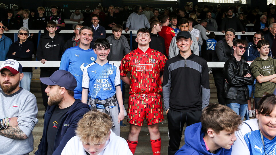 Posh Fans v Blackpool - 07/05/2022
