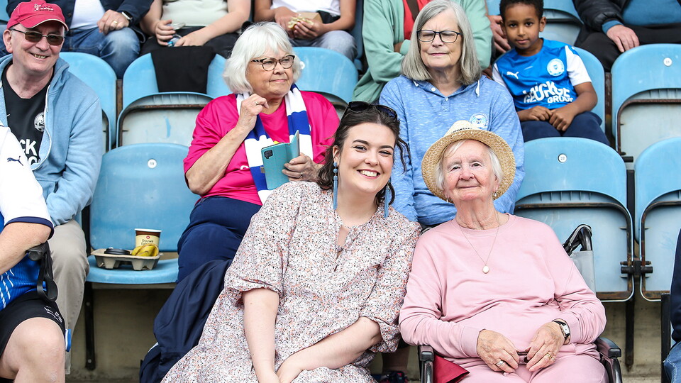 Posh Fans v Blackpool - 07/05/2022