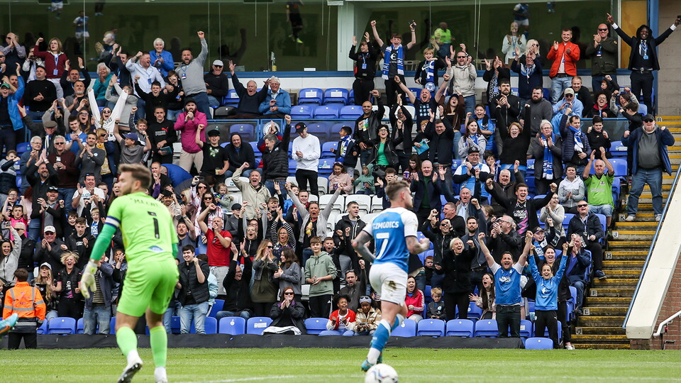 Posh Fans v Blackpool - 07/05/2022