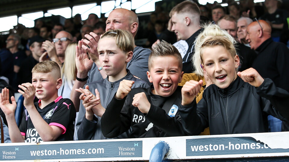 Posh Fans v Blackpool - 07/05/2022
