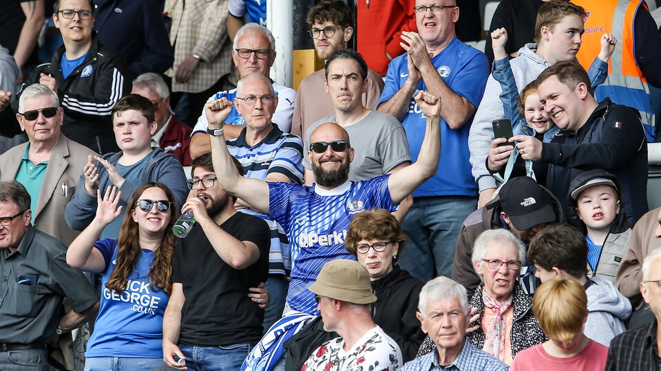 Posh Fans v Blackpool - 07/05/2022