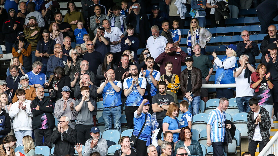 Posh Fans v Blackpool - 07/05/2022