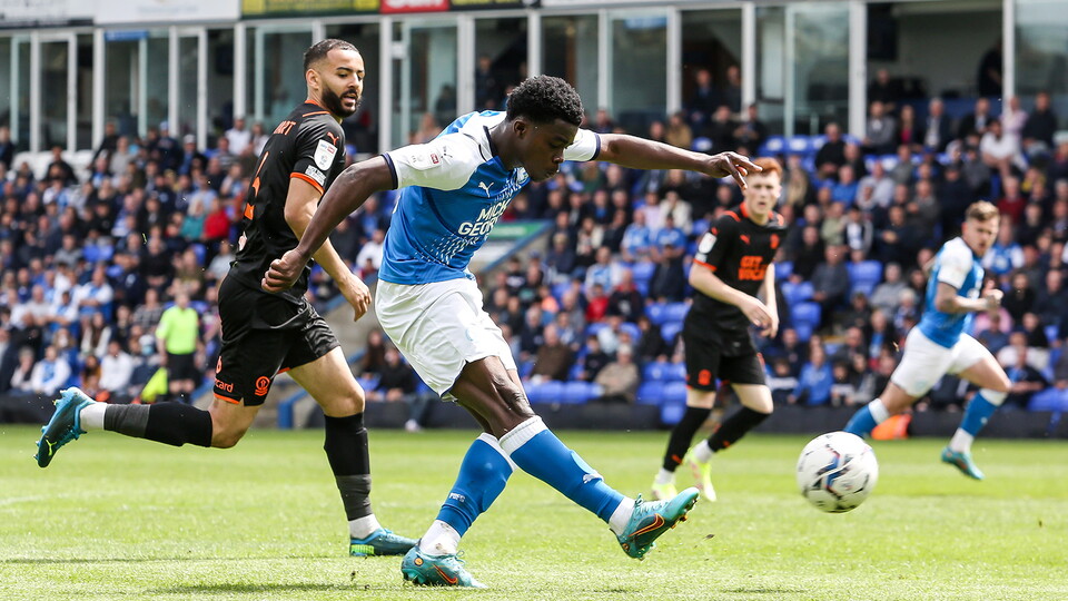 Posh v Blackpool - 07/05/2022
