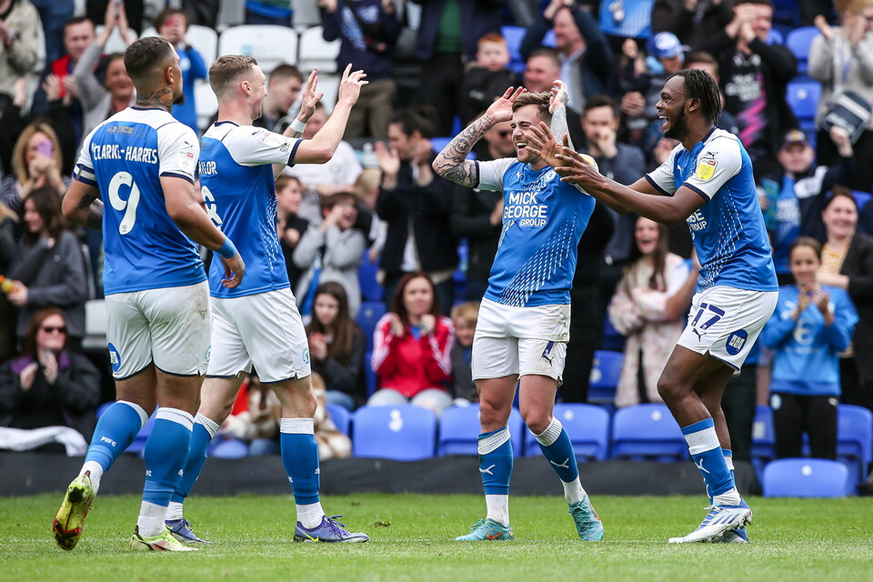 Posh v Blackpool - 07/05/2022