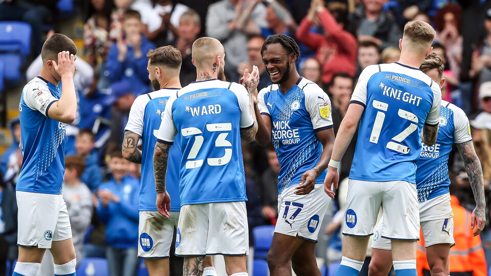 Posh v Blackpool - 07/05/2022