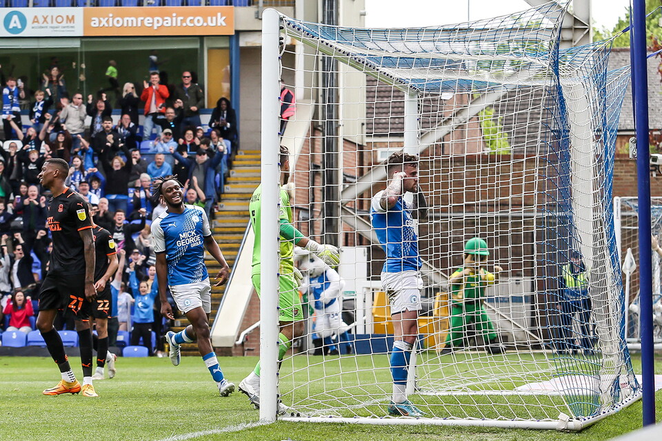 Posh v Blackpool - 07/05/2022