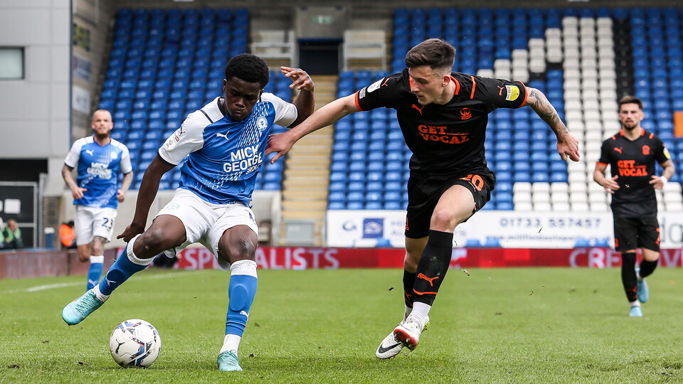 Posh v Blackpool - 07/05/2022