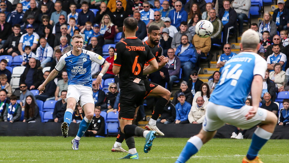 Posh v Blackpool - 07/05/2022