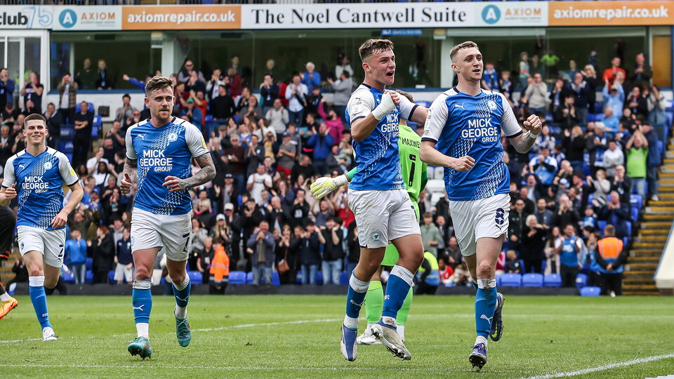 Posh v Blackpool - 07/05/2022