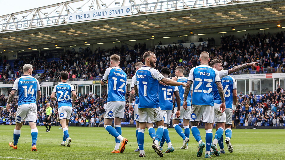 Posh v Blackpool - 07/05/2022