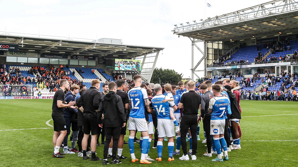 Posh v Blackpool - 07/05/2022