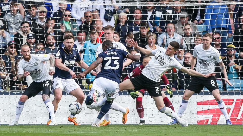 Millwall v Posh - 30/04/2022