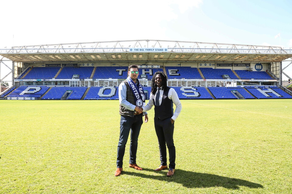 D&A MD Dan Davies with Horris Jones