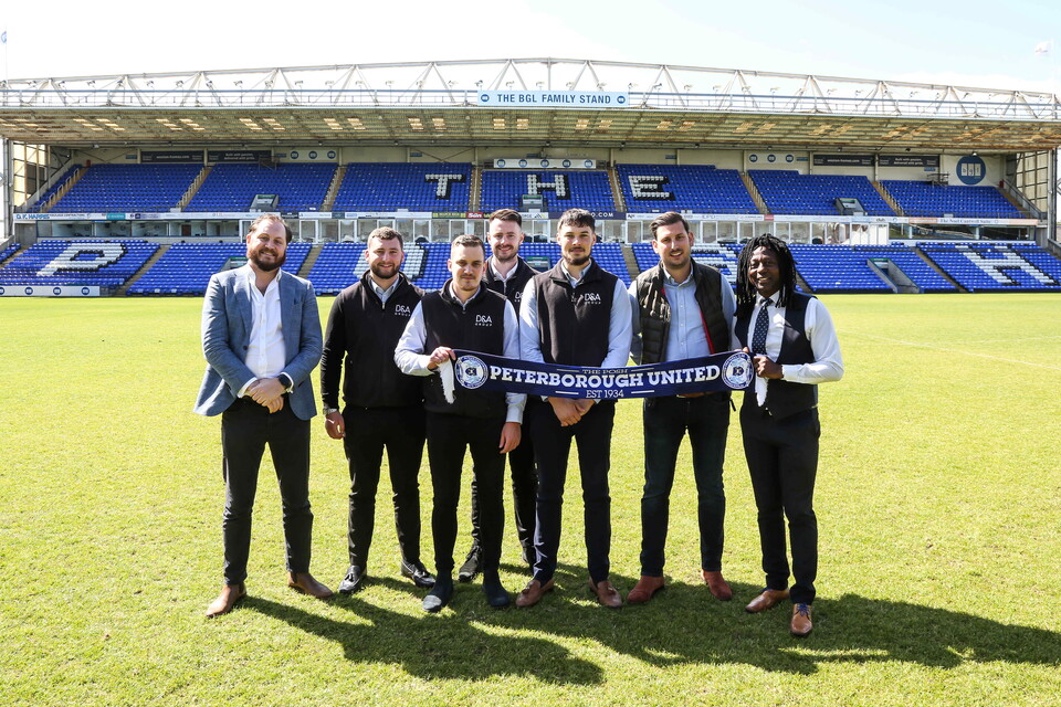 The D&A Team with Horris Jones