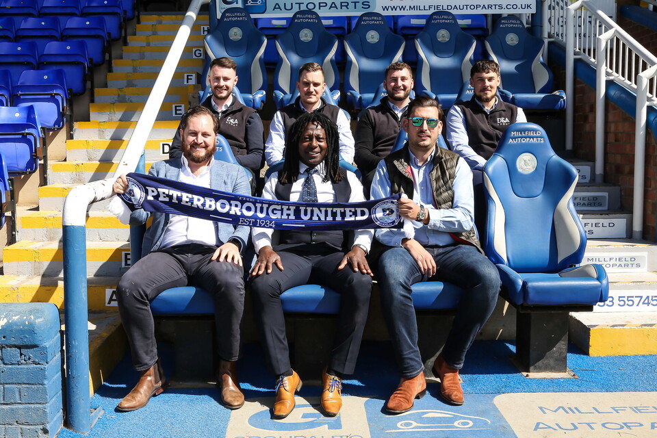 The D&A Team with Horris Jones