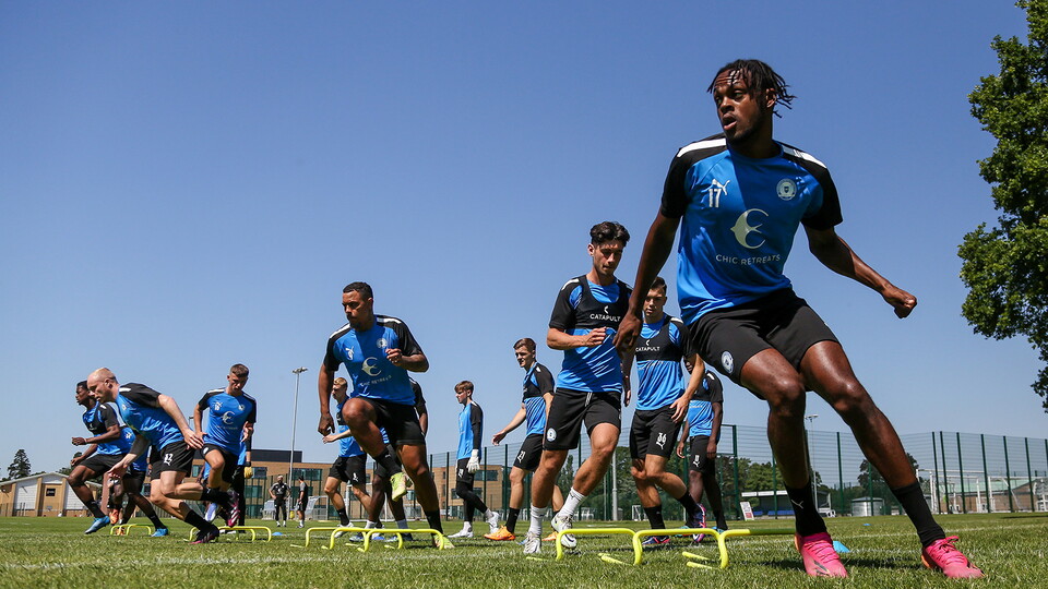 Day 1 of Pre-Season Training - 22/06/2022