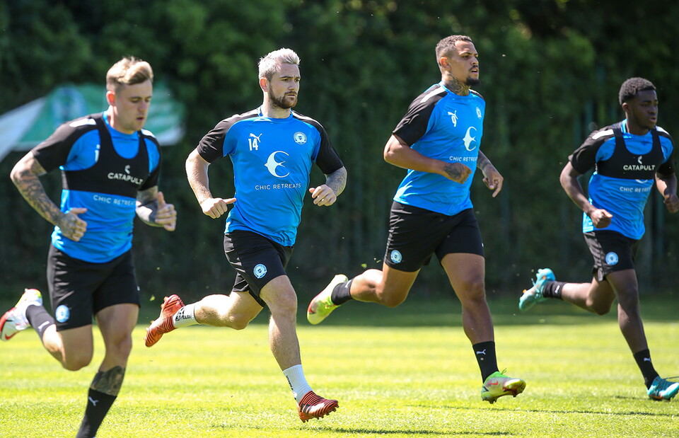 Day 1 of Pre-Season Training - 22/06/2022