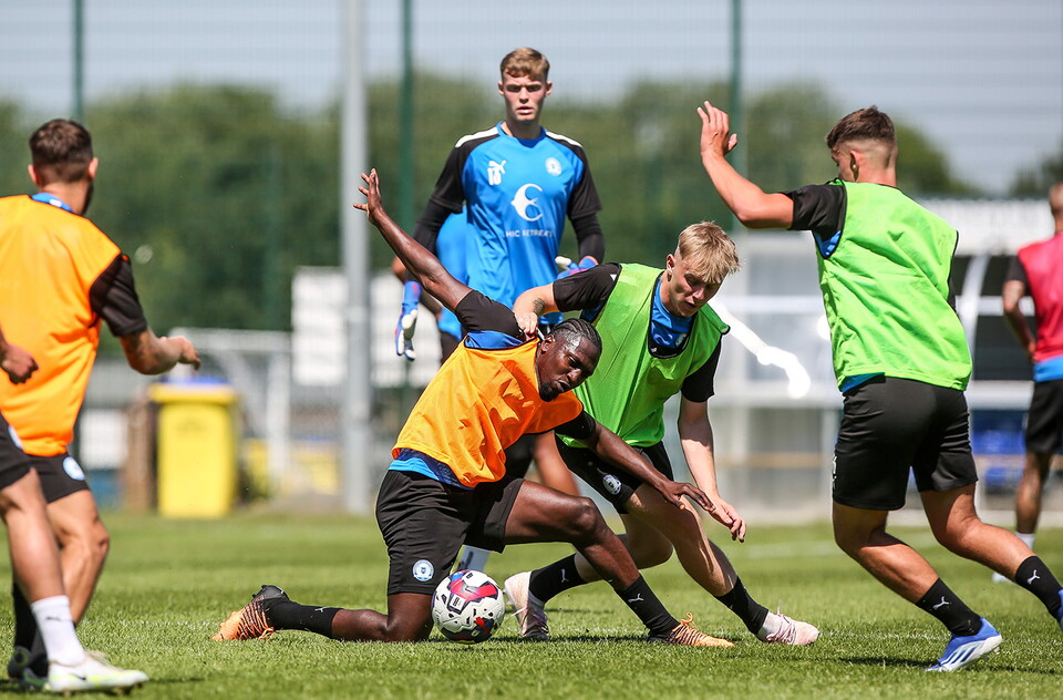 Day 1 of Pre-Season Training - 22/06/2022