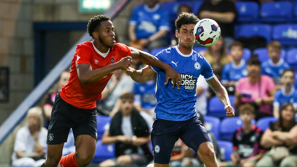 Posh v Luton Town