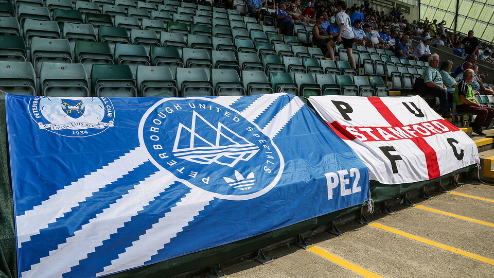 Posh Fans at Plymouth Argyle