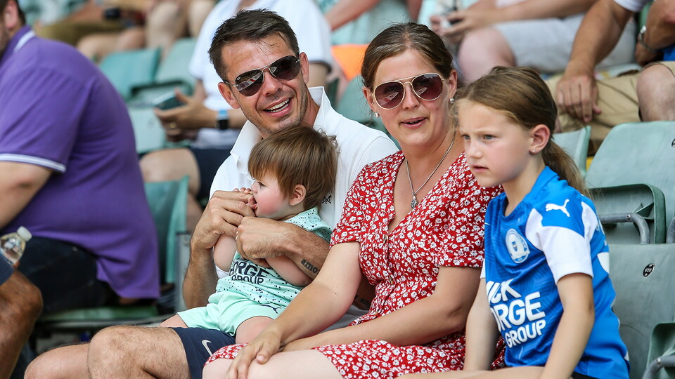 Posh Fans at Plymouth Argyle