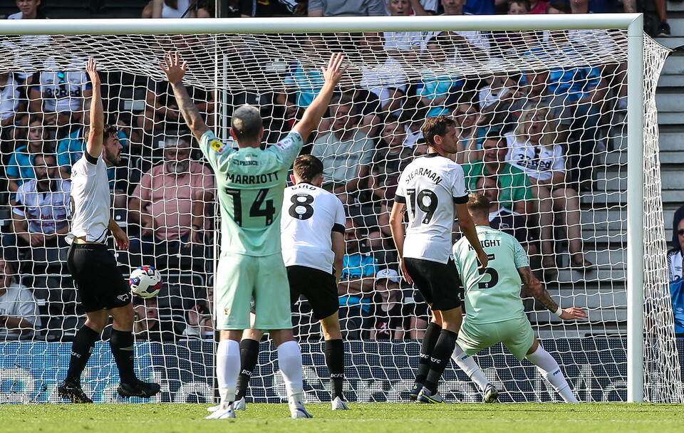 Derby County v Posh