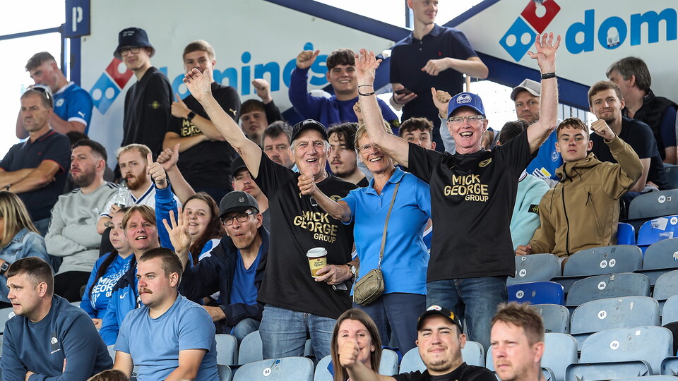 Posh Fans at Portsmouth