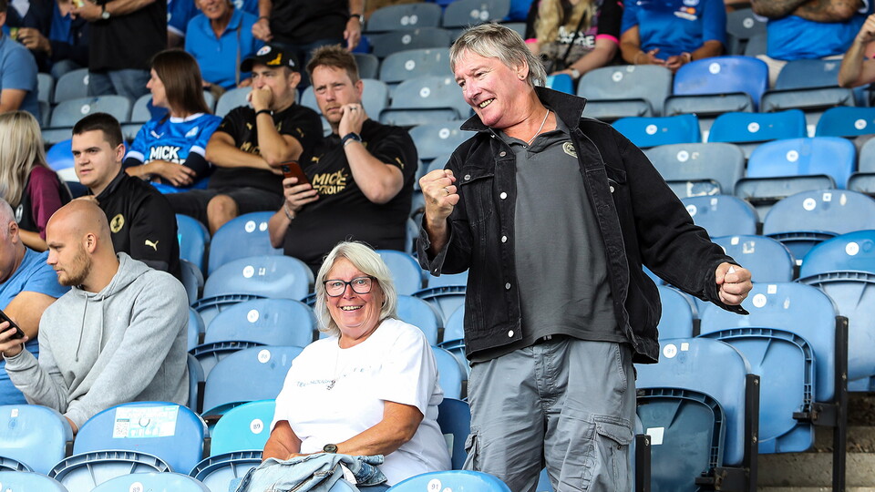 Posh Fans at Portsmouth