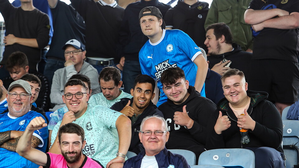Posh Fans at Portsmouth