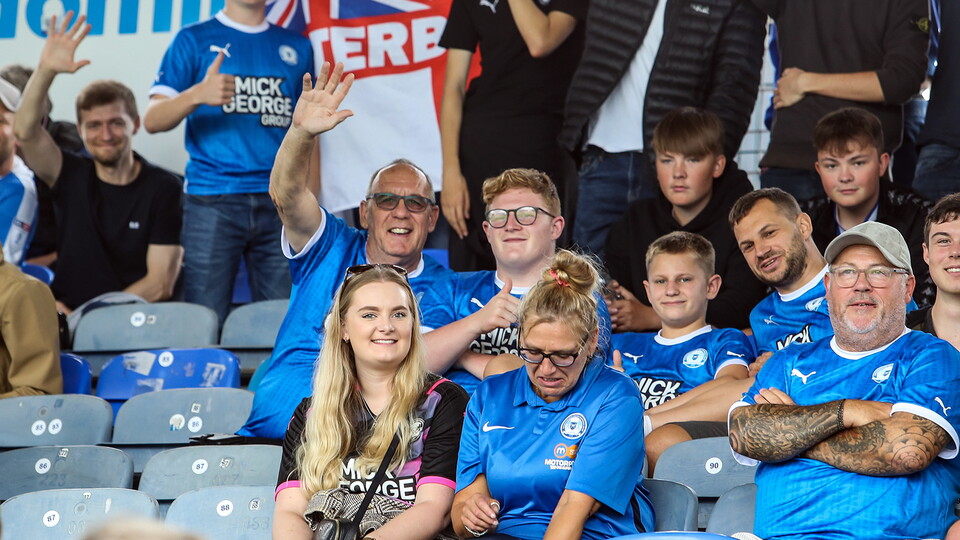 Posh Fans at Portsmouth