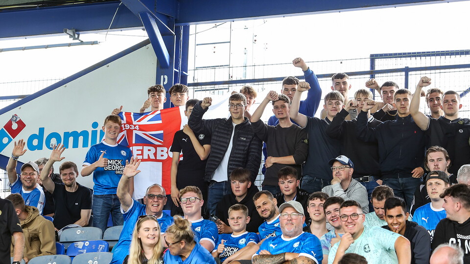 Posh Fans at Portsmouth